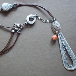 Silpada Retired Coral Necklace